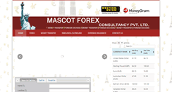 Desktop Screenshot of mascotforex.com